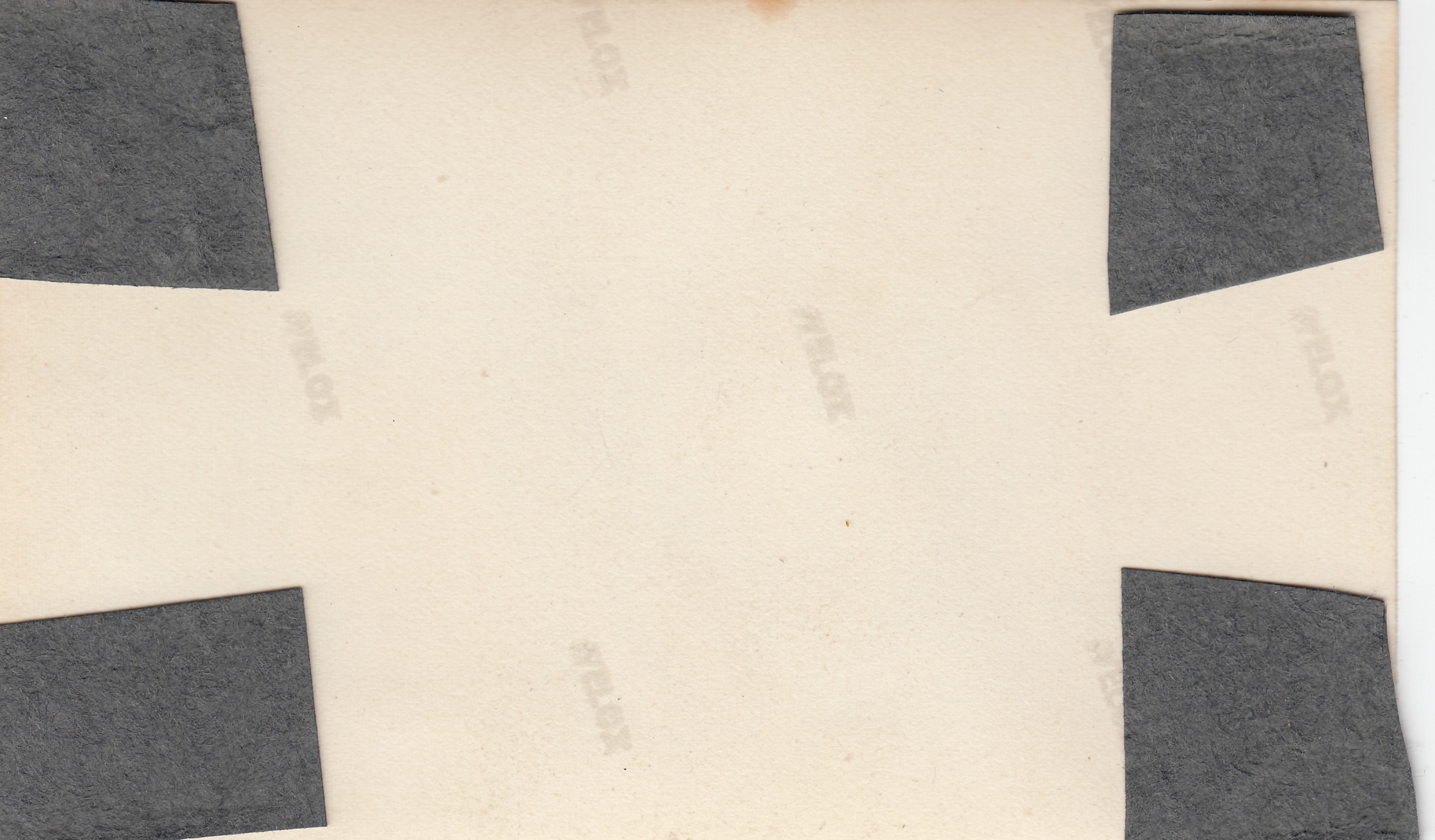 This is normally the back of the picture.