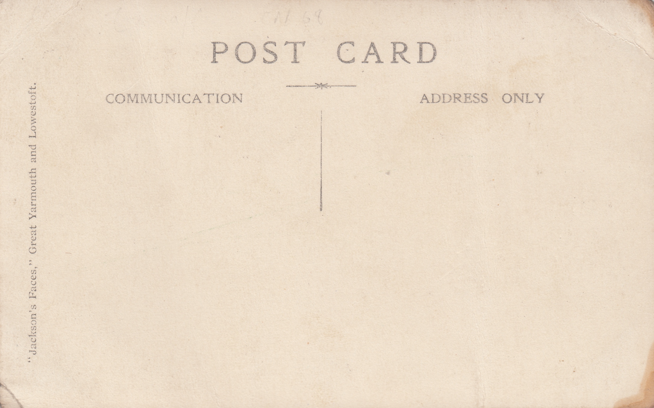 This is normally the back of the picture.