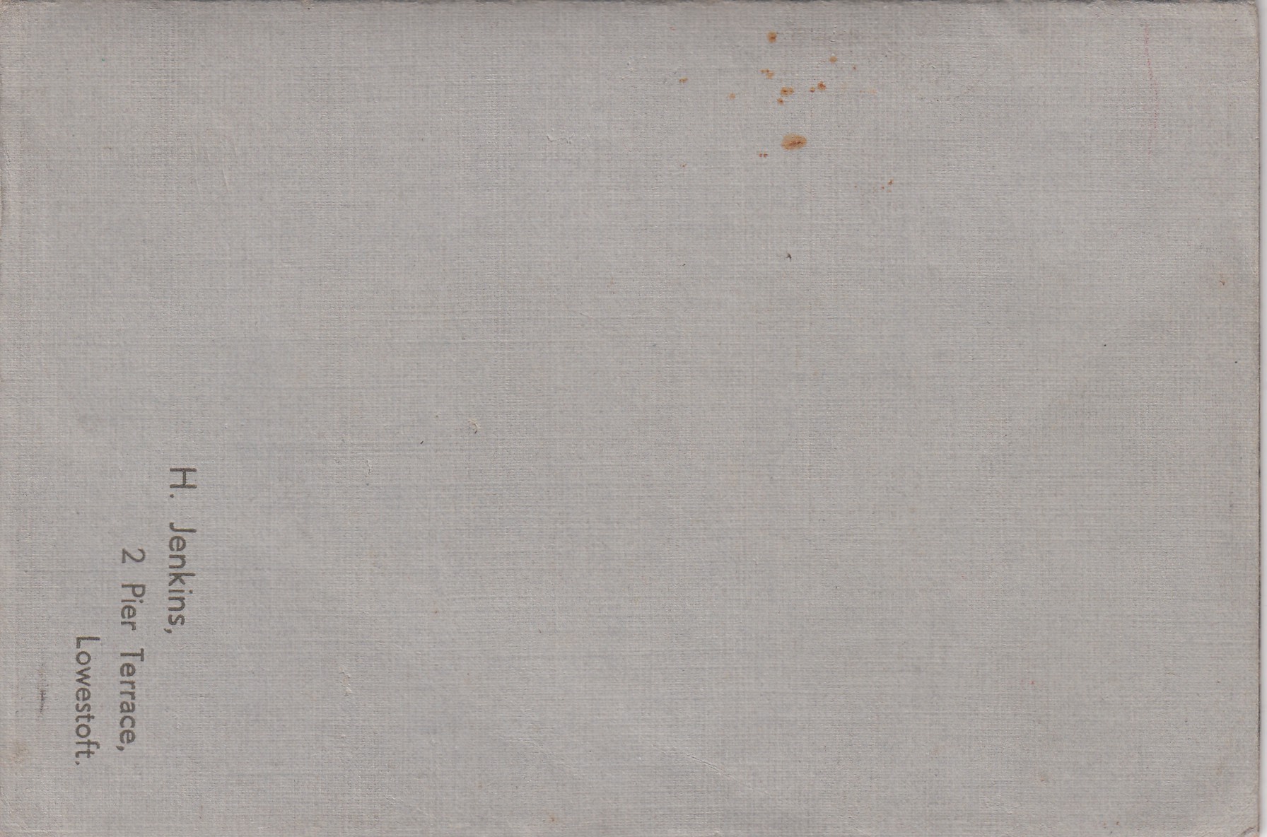 This is normally the back of the picture.