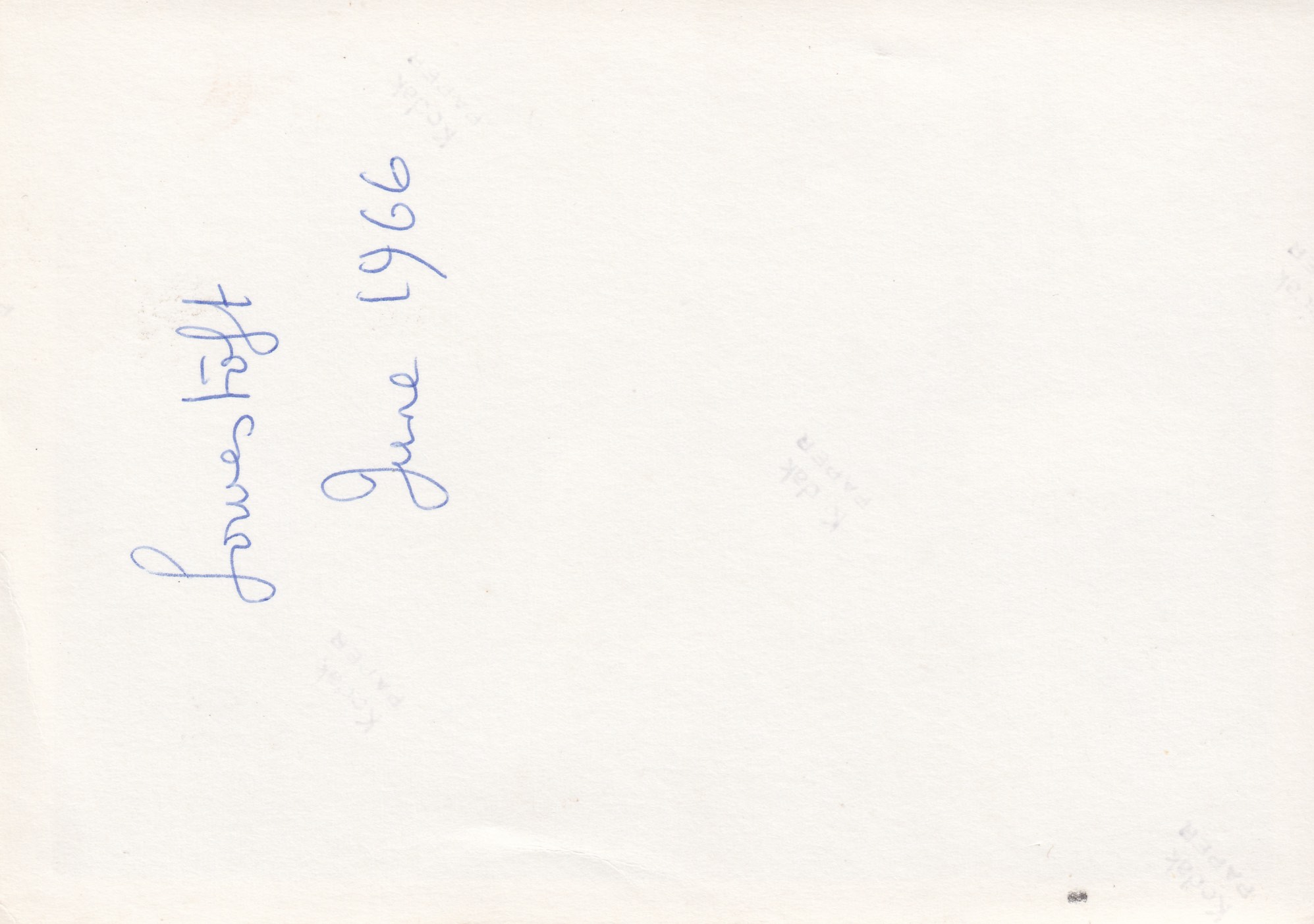 This is normally the back of the picture.